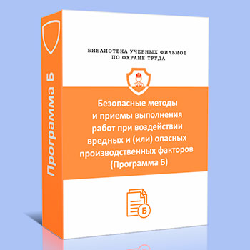 (46б) Безопасные методы и приемы выполнения работ при воздействии вредных и (или) опасных производственных факторов (Программа Б)